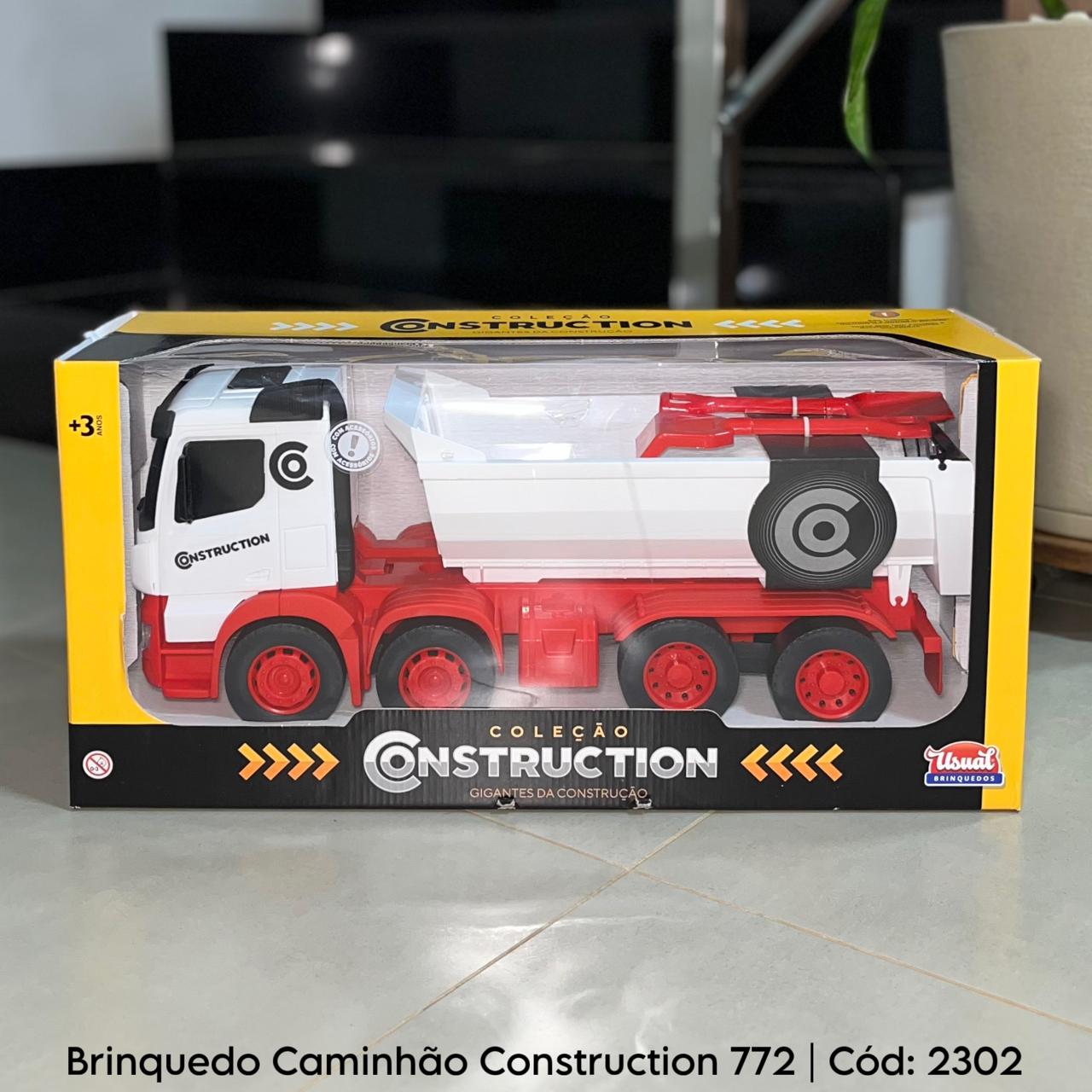 Brinquedo Caminhão Construction Basculante