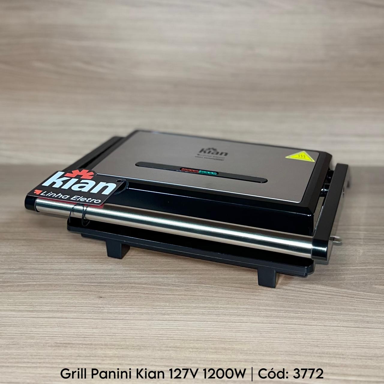 Grill Panini Kian 127V 1200W