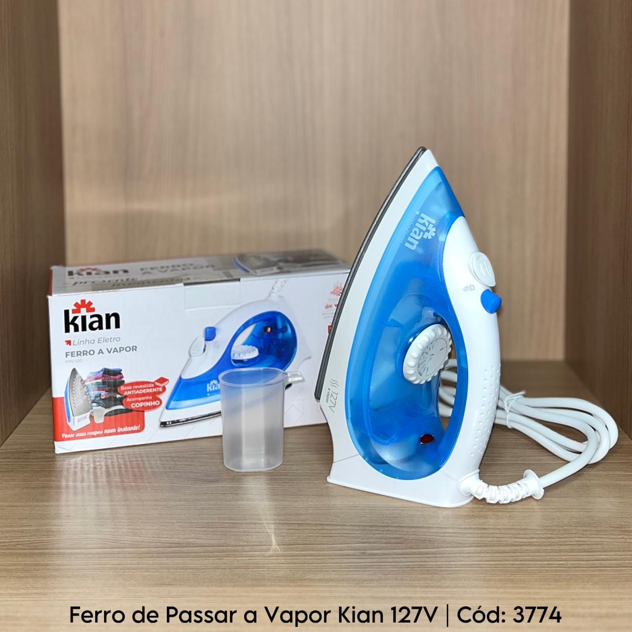 Ferro de Passar a Vapor Kian 127V