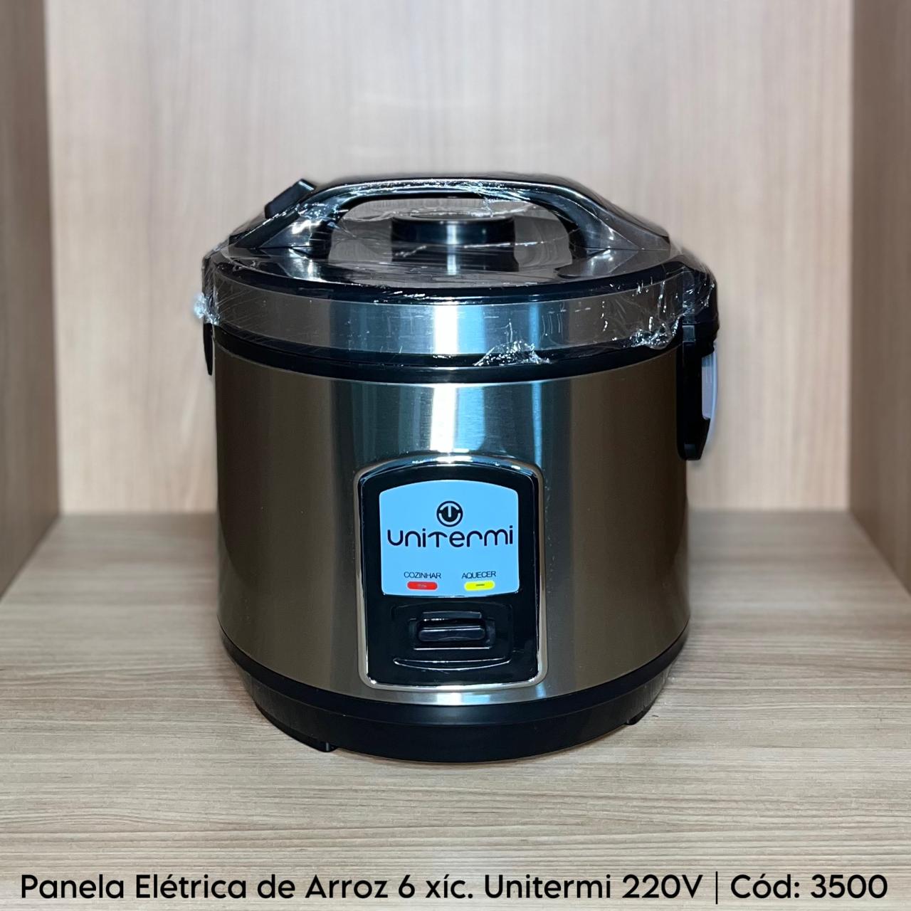Panela Elétrica de Arroz 6 Xícaras Unitermi 220V