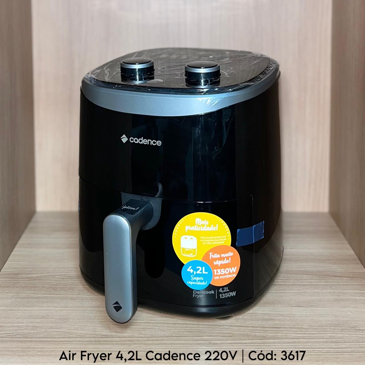 Air Fryer 4,2 litros Cadence 220V