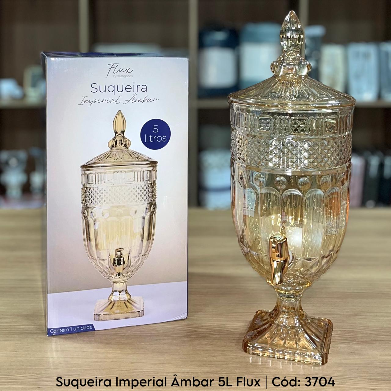Suqueira Imperial Âmbar 5 litros Flux